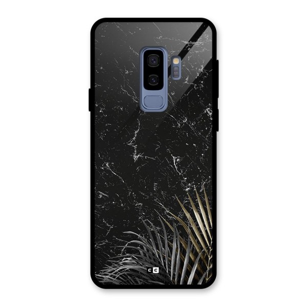 Awesome Royal Marble Glass Back Case for Galaxy S9 Plus