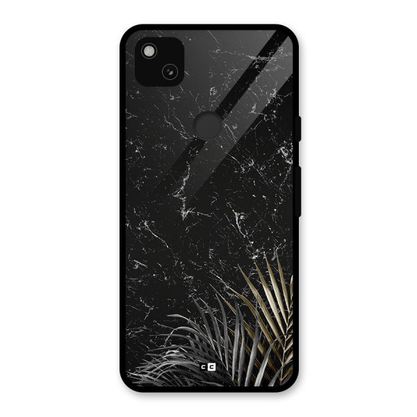 Awesome Royal Marble Glass Back Case for Google Pixel 4a