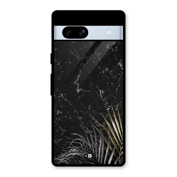 Awesome Royal Marble Glass Back Case for Google Pixel 7a