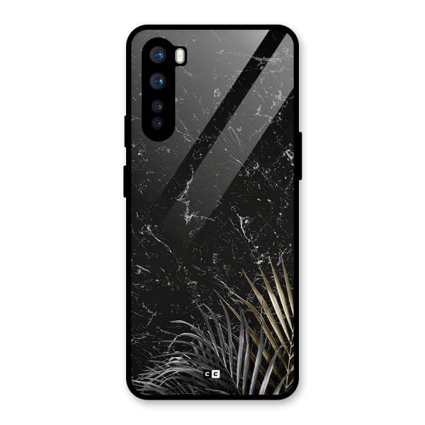 Awesome Royal Marble Glass Back Case for OnePlus Nord