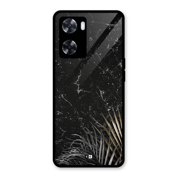 Awesome Royal Marble Glass Back Case for Oppo A77