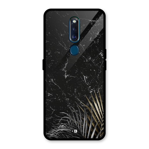 Awesome Royal Marble Glass Back Case for Oppo F11 Pro