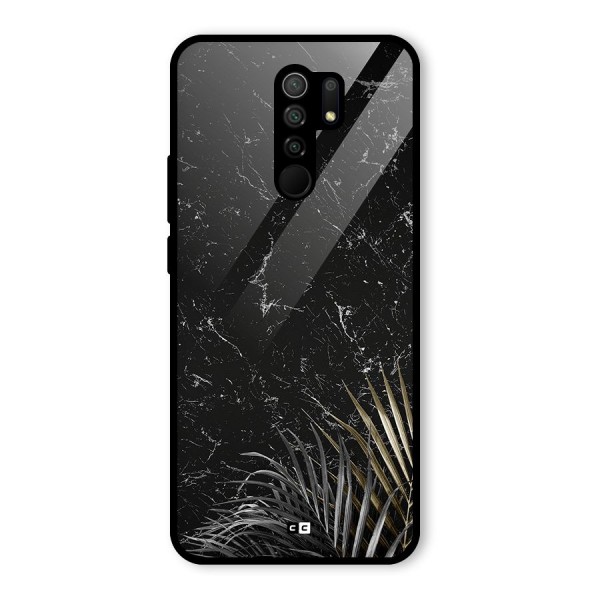 Awesome Royal Marble Glass Back Case for Poco M2