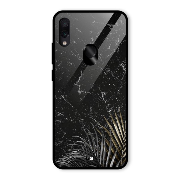 Awesome Royal Marble Glass Back Case for Redmi Note 7