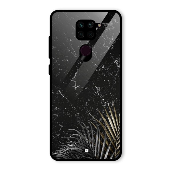 Awesome Royal Marble Glass Back Case for Redmi Note 9