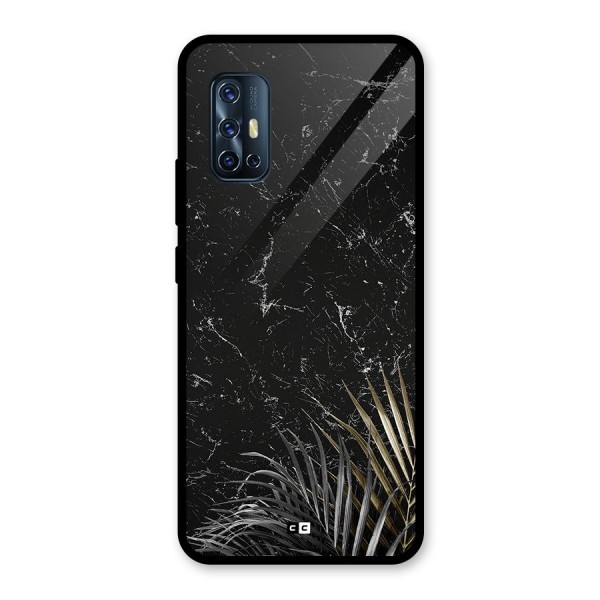 Awesome Royal Marble Glass Back Case for Vivo V17