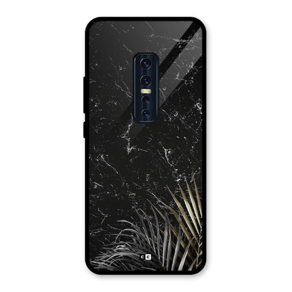 Awesome Royal Marble Glass Back Case for Vivo V17 Pro