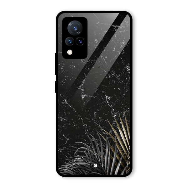 Awesome Royal Marble Glass Back Case for Vivo V21 5G