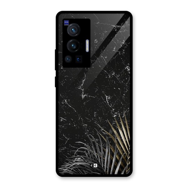 Awesome Royal Marble Glass Back Case for Vivo X70 Pro