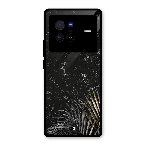 Awesome Royal Marble Glass Back Case for Vivo X80