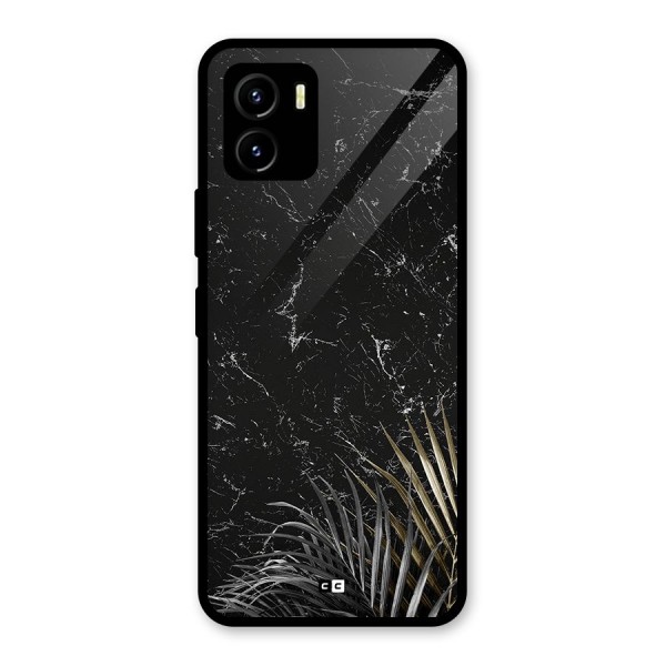 Awesome Royal Marble Glass Back Case for Vivo Y15s