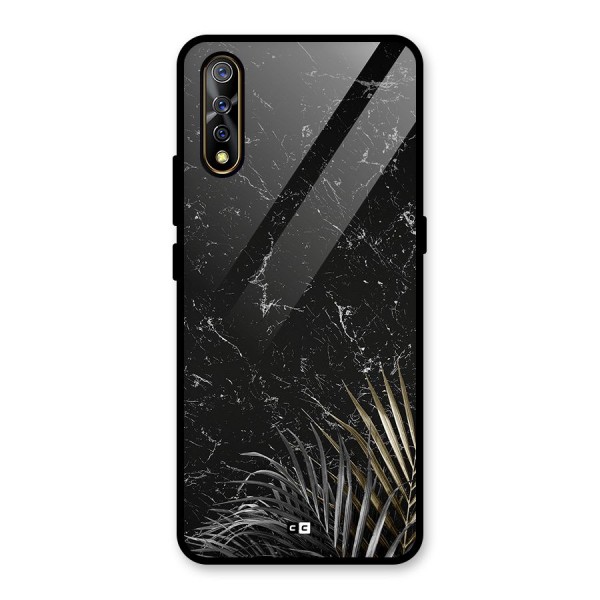 Awesome Royal Marble Glass Back Case for Vivo Z1x