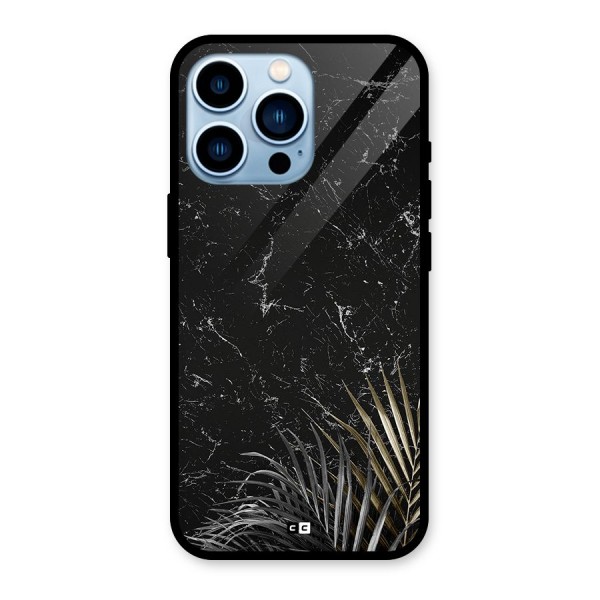 Awesome Royal Marble Glass Back Case for iPhone 13 Pro