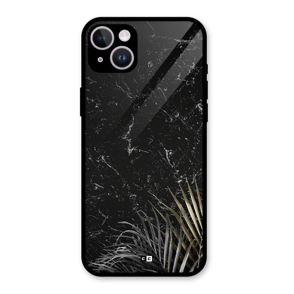 Awesome Royal Marble Glass Back Case for iPhone 14 Plus