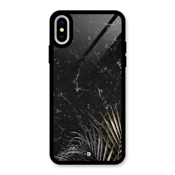 Awesome Royal Marble Glass Back Case for iPhone X