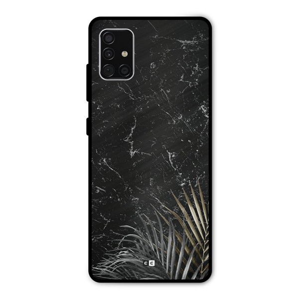 Awesome Royal Marble Metal Back Case for Galaxy A51