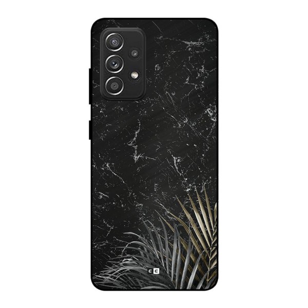 Awesome Royal Marble Metal Back Case for Galaxy A52