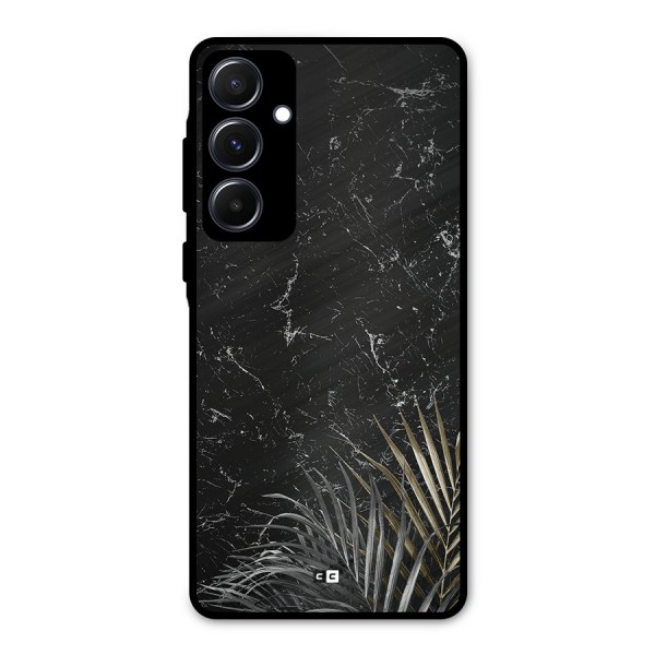 Awesome Royal Marble Metal Back Case for Galaxy A55