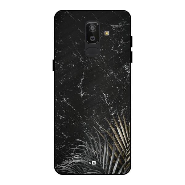 Awesome Royal Marble Metal Back Case for Galaxy J8