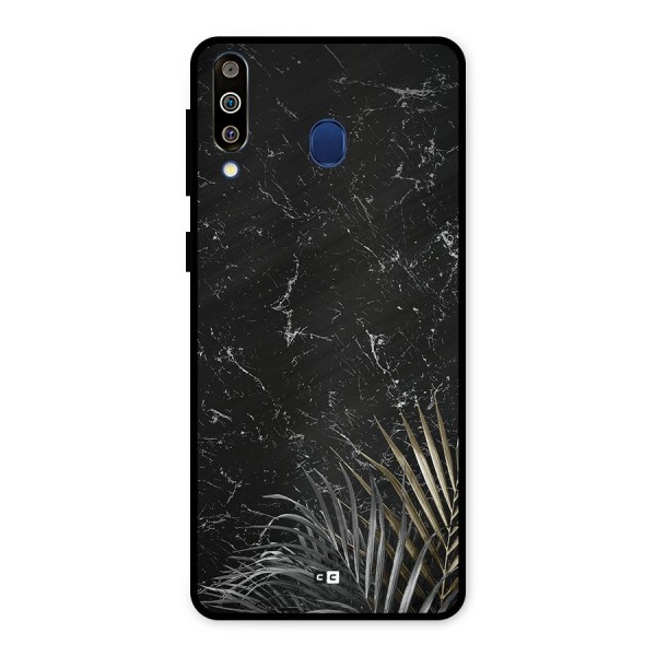 Awesome Royal Marble Metal Back Case for Galaxy M30