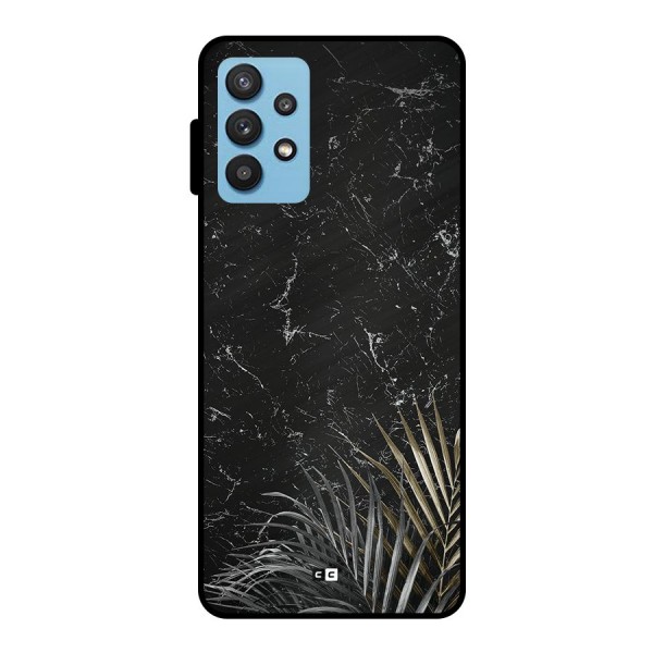 Awesome Royal Marble Metal Back Case for Galaxy M32 5G