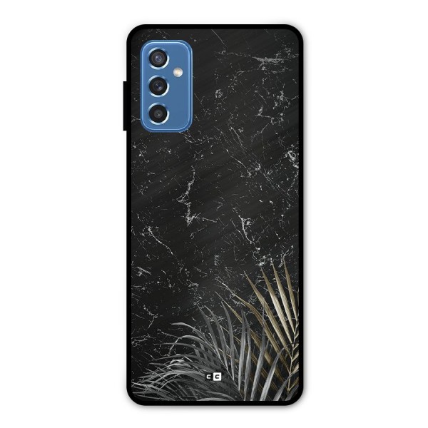 Awesome Royal Marble Metal Back Case for Galaxy M52 5G