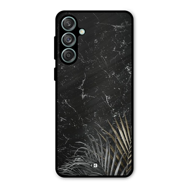 Awesome Royal Marble Metal Back Case for Galaxy M55 5G