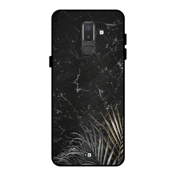 Awesome Royal Marble Metal Back Case for Galaxy On8 (2018)