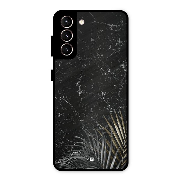 Awesome Royal Marble Metal Back Case for Galaxy S21 5G