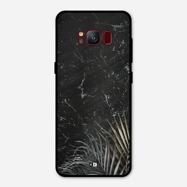 Awesome Royal Marble Metal Back Case for Galaxy S8