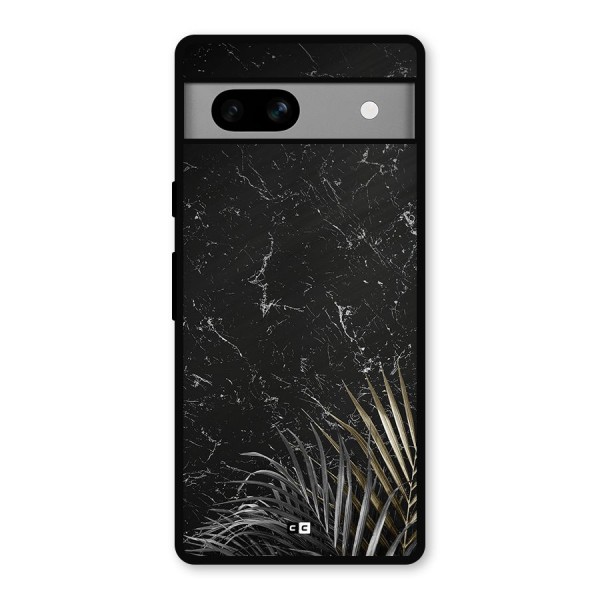 Awesome Royal Marble Metal Back Case for Google Pixel 7a