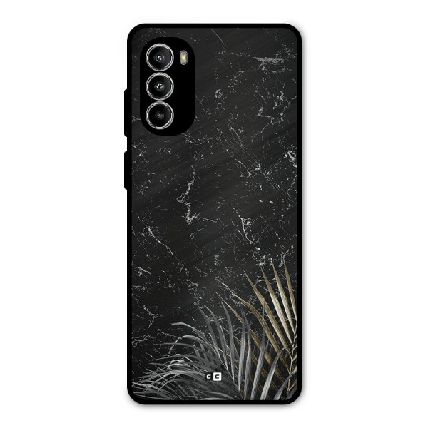 Awesome Royal Marble Metal Back Case for Moto G82