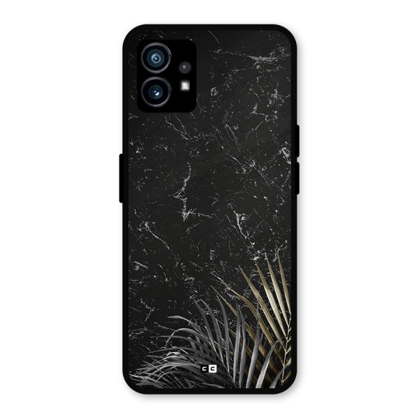 Awesome Royal Marble Metal Back Case for Nothing Phone 1