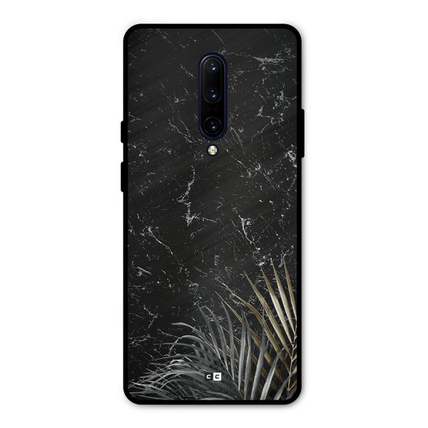 Awesome Royal Marble Metal Back Case for OnePlus 7 Pro