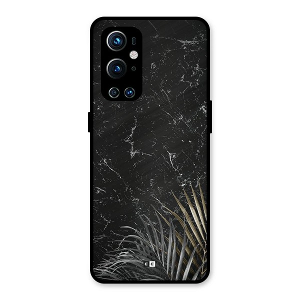 Awesome Royal Marble Metal Back Case for OnePlus 9 Pro