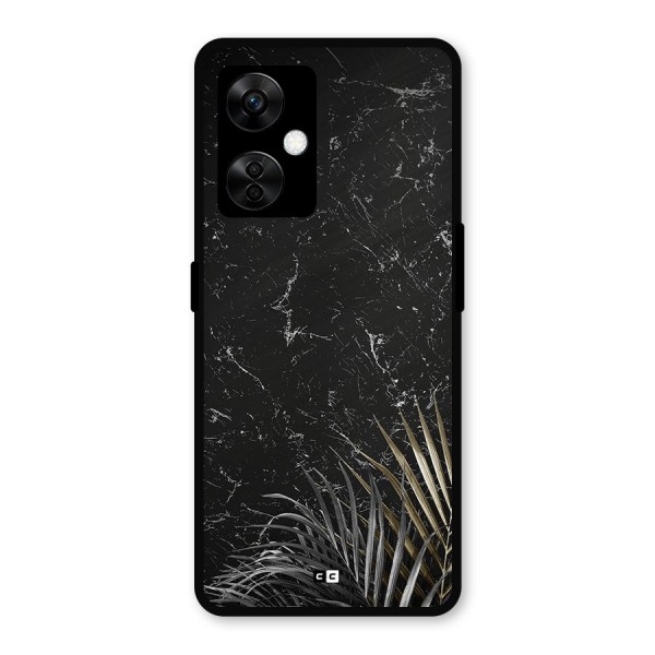 Awesome Royal Marble Metal Back Case for OnePlus Nord CE 3 Lite