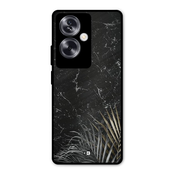 Awesome Royal Marble Metal Back Case for Oppo A79 5G