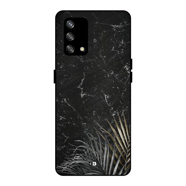 Awesome Royal Marble Metal Back Case for Oppo F19s