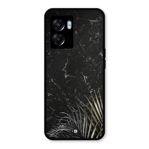 Awesome Royal Marble Metal Back Case for Oppo K10 (5G)