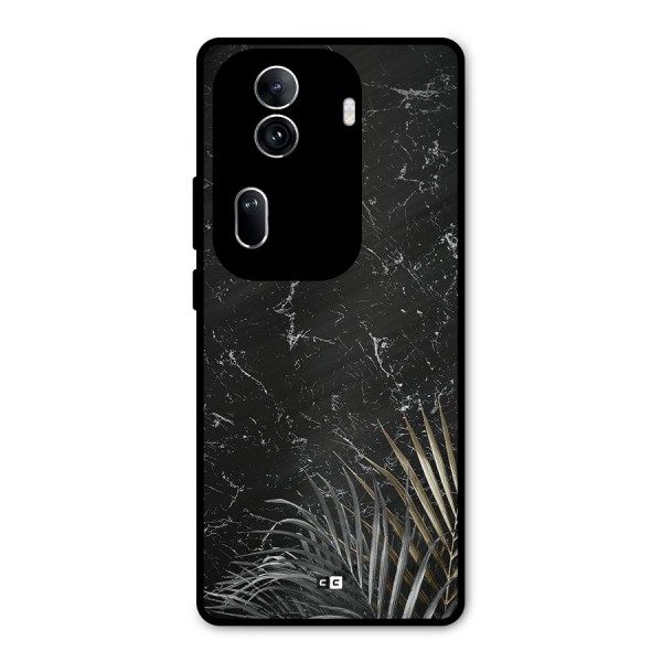 Awesome Royal Marble Metal Back Case for Oppo Reno11 Pro 5G