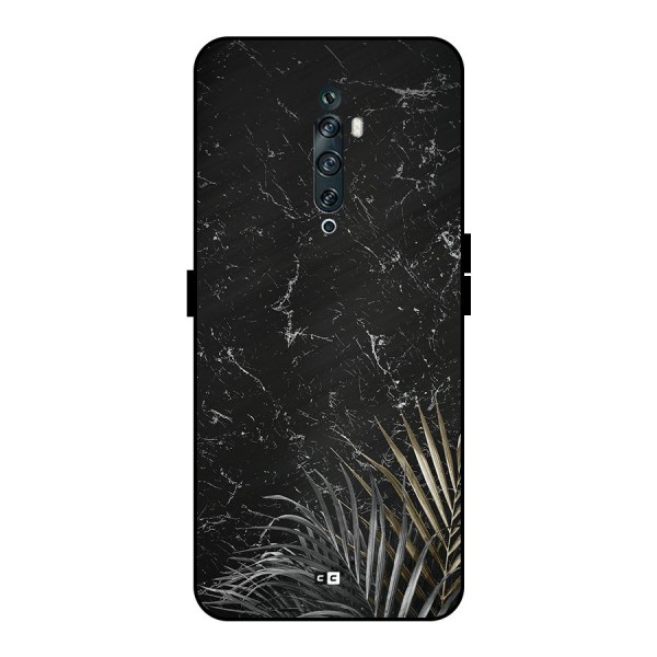 Awesome Royal Marble Metal Back Case for Oppo Reno2 F