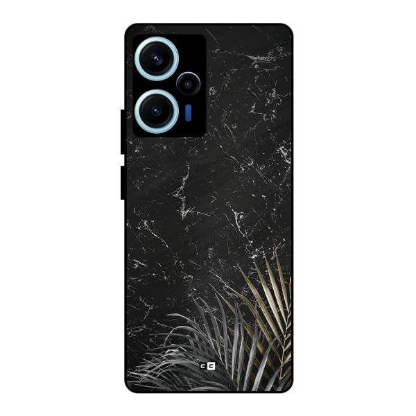 Awesome Royal Marble Metal Back Case for Poco F5