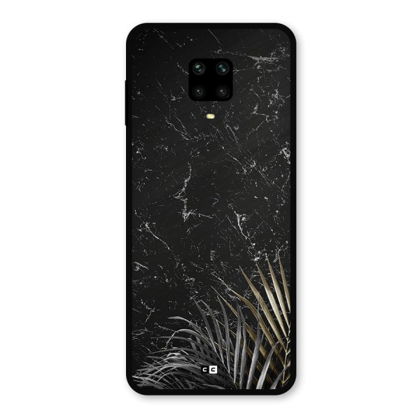 Awesome Royal Marble Metal Back Case for Poco M2