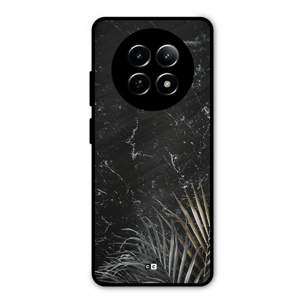 Awesome Royal Marble Metal Back Case for Realme 12 5G