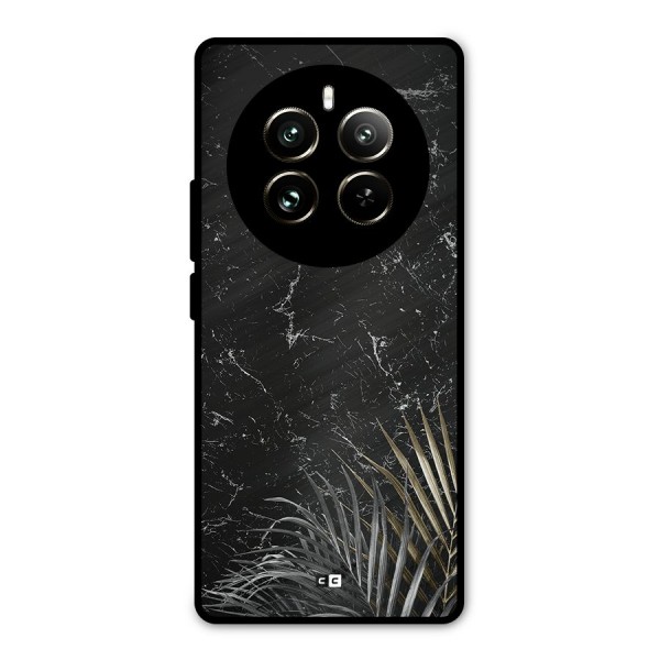 Awesome Royal Marble Metal Back Case for Realme 12 Pro