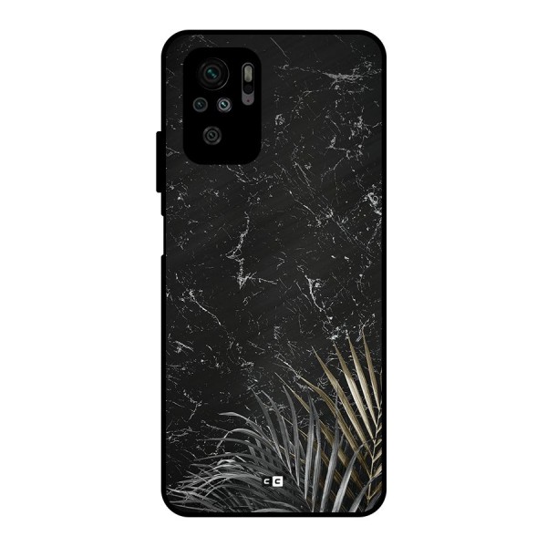 Awesome Royal Marble Metal Back Case for Redmi Note 10S