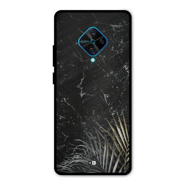 Awesome Royal Marble Metal Back Case for Vivo S1 Pro