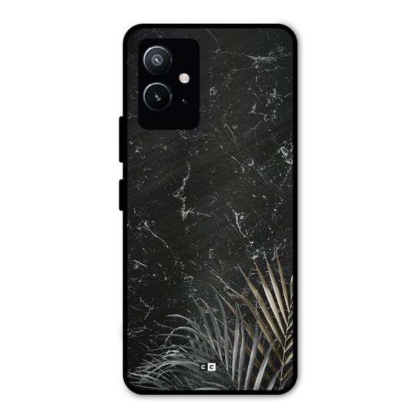 Awesome Royal Marble Metal Back Case for Vivo T1 5G