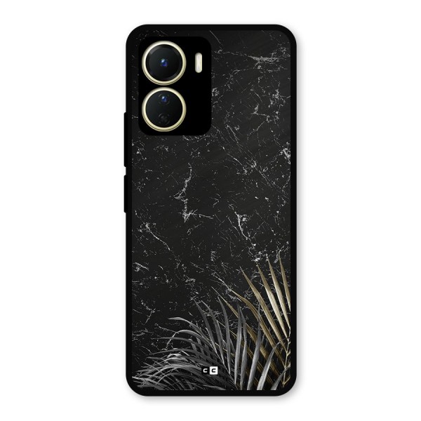 Awesome Royal Marble Metal Back Case for Vivo T2x