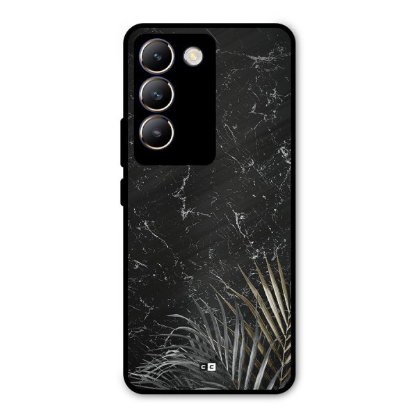 Awesome Royal Marble Metal Back Case for Vivo T3 5G